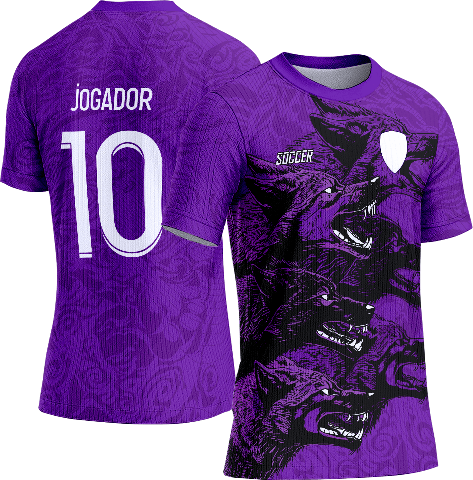 Arte Vetor Camisa Interclasse 237 Lobo