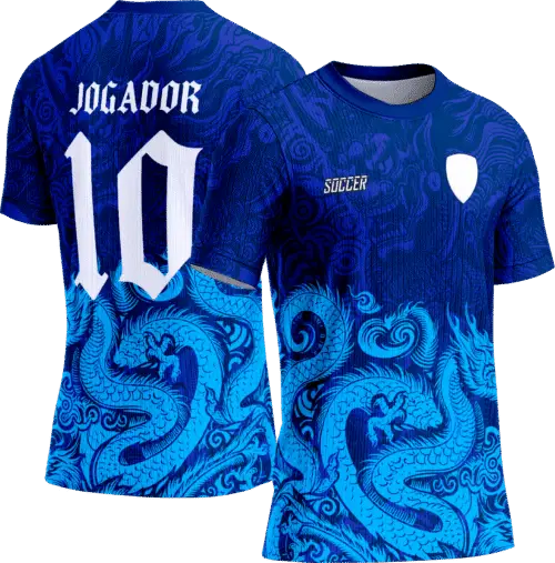 Arte Vetor Camisa Interclasse 238 Dragão