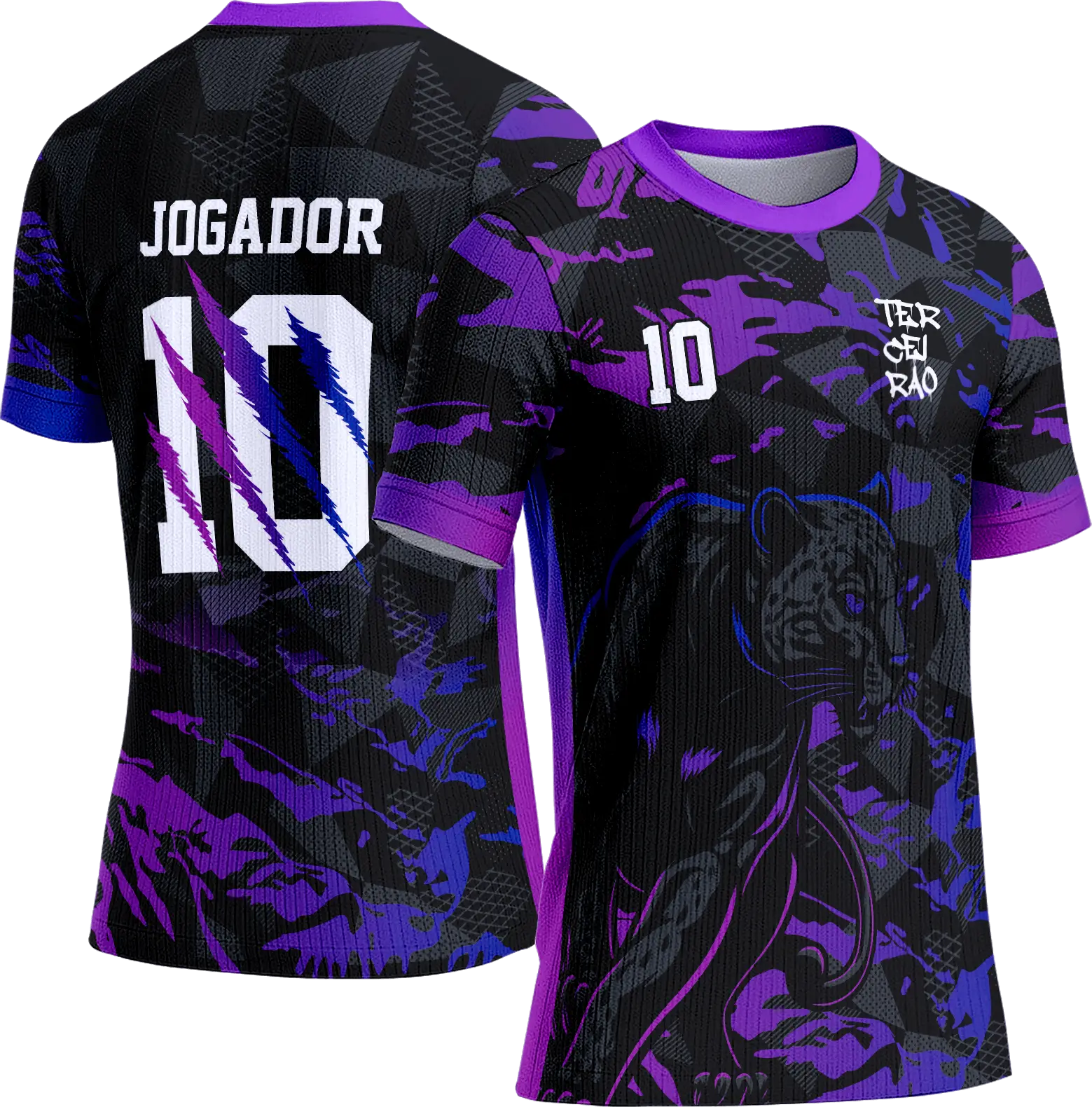 Arte Vetor Camisa Interclasse 243 Pantera