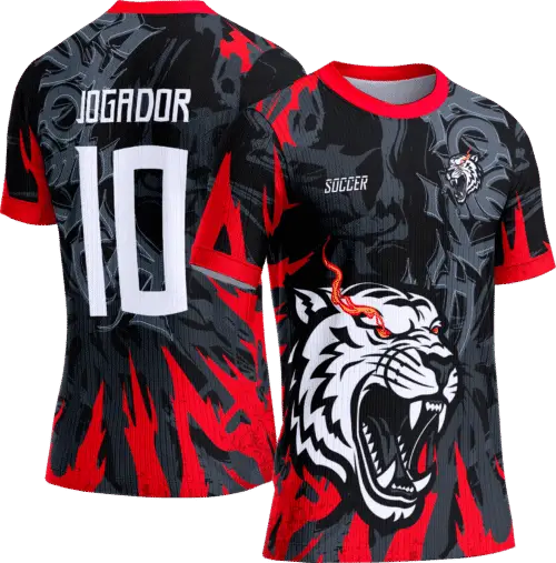 Arte Vetor Camisa Interclasse 245 Tigre