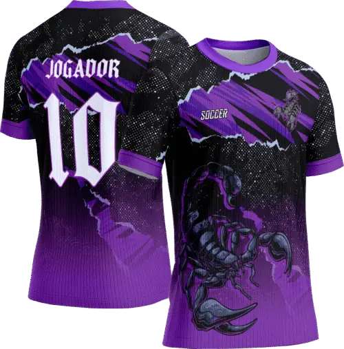 Arte Vetor Camisa Interclasse 258 Escorpião
