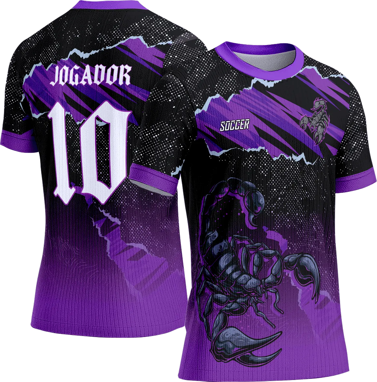 Arte Vetor Camisa Interclasse 258 Escorpião