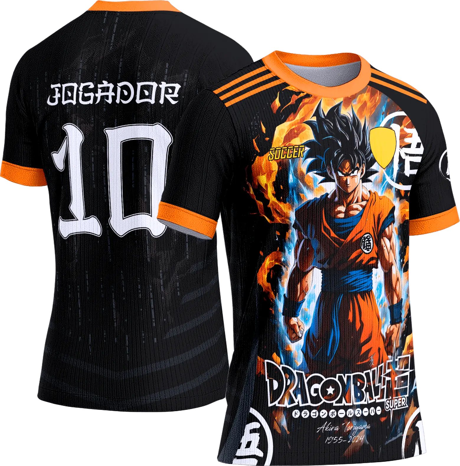 Arte Vetor Camisa Interclasse 332 Dragon Ball