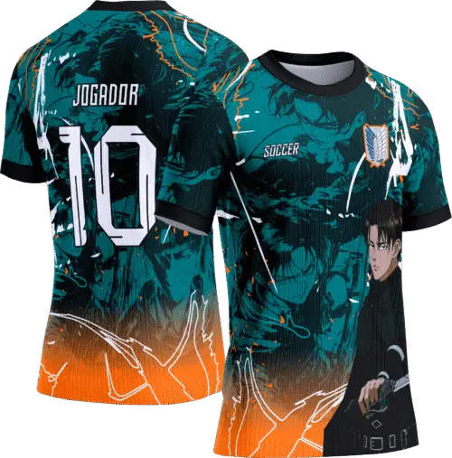 Arte Vetor Camisa Interclasse 406 Anime