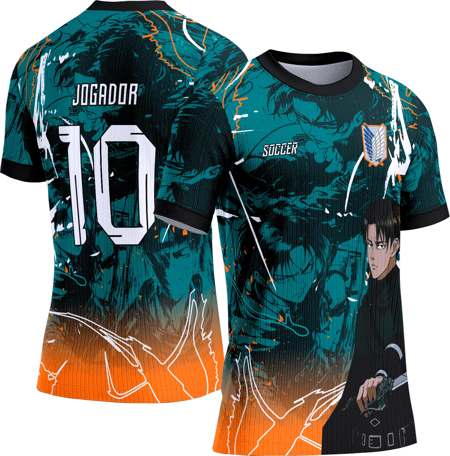 Arte Vetor Camisa Interclasse 406 Anime