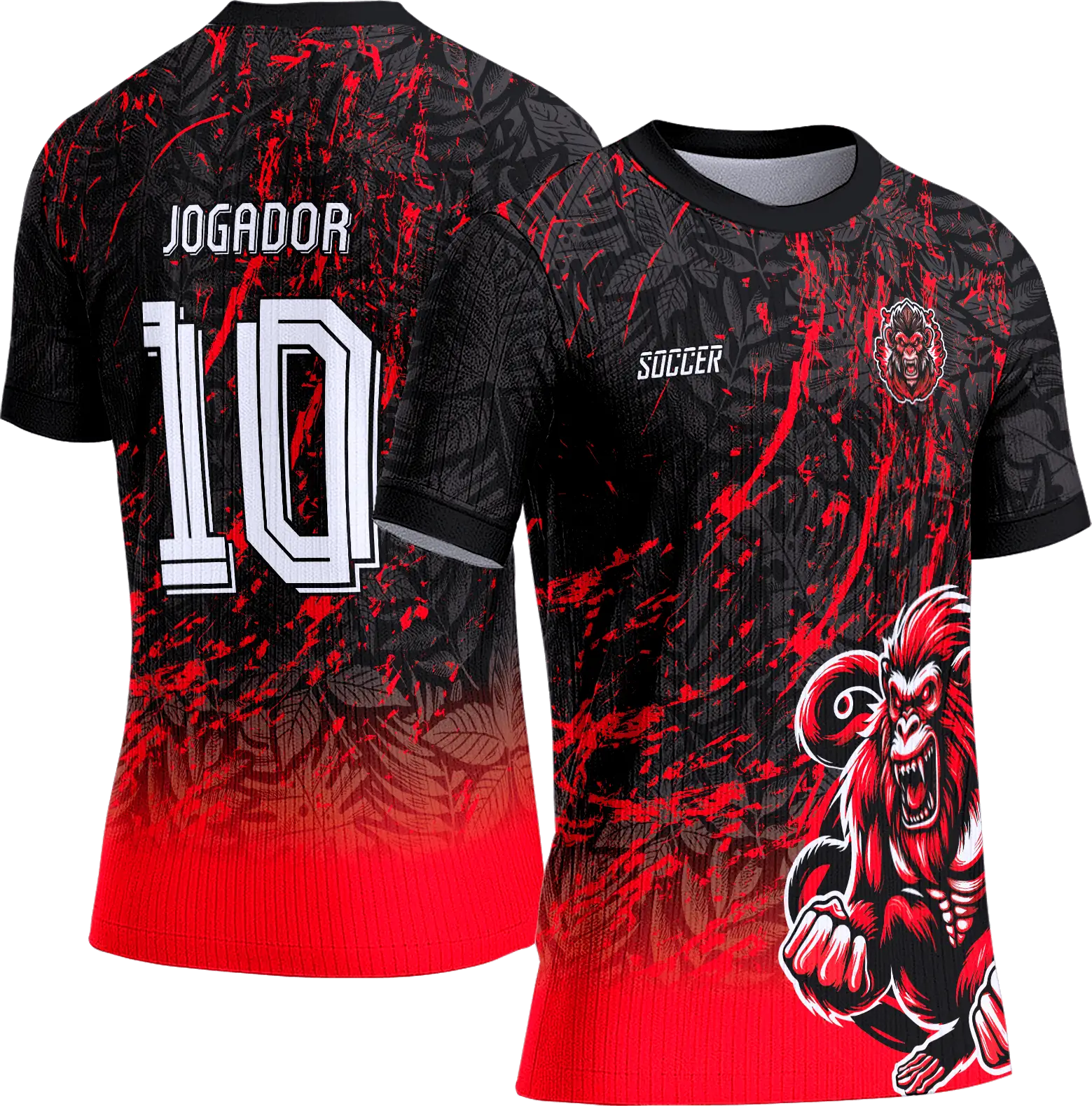 Arte Vetor Camisa Interclasse 409 Macaco