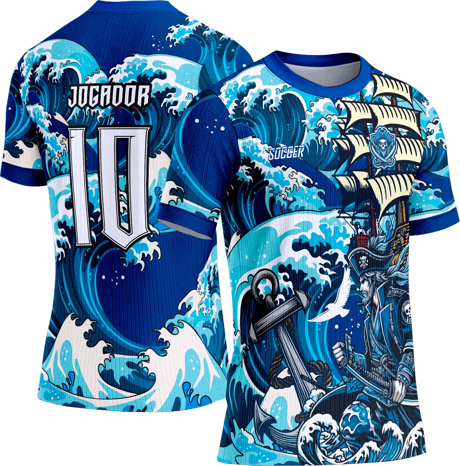 Arte Vetor Camisa Interclasse 416 Pirata
