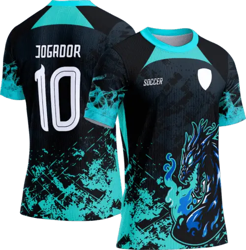 Arte Vetor Camisa Interclasse 484 Dragão