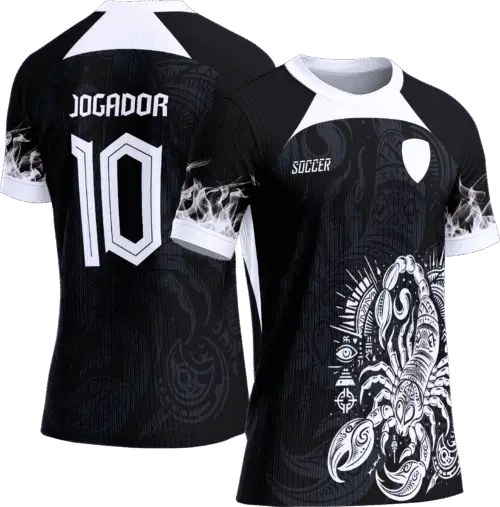 Arte Vetor Camisa Interclasse 485 Escorpião