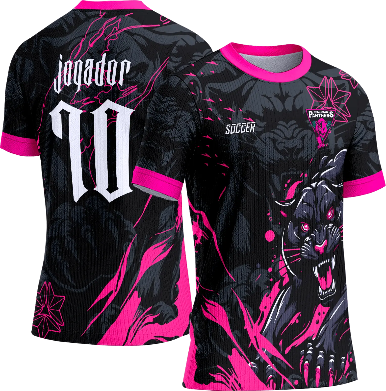 Arte Vetor Camisa Interclasse 488 Pantera