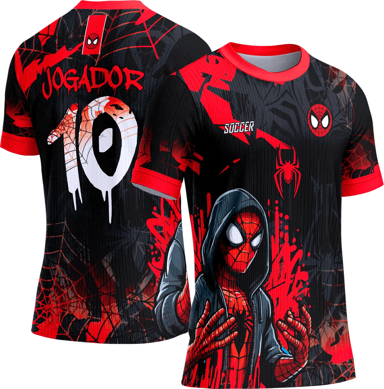 Arte Vetor Camisa Interclasse 489 Homem Aranha