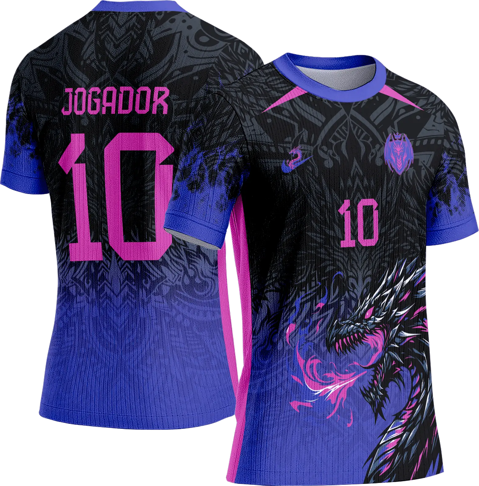 Arte Vetor Camisa Interclasse 490 Dragão