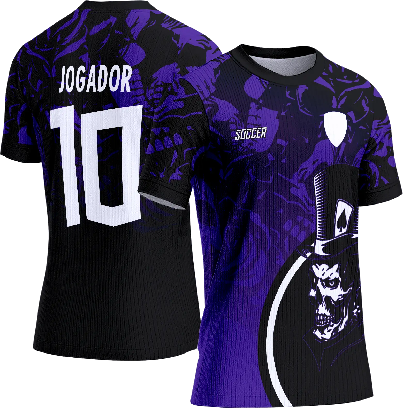 Arte Vetor Camisa Interclasse 495 Caveira