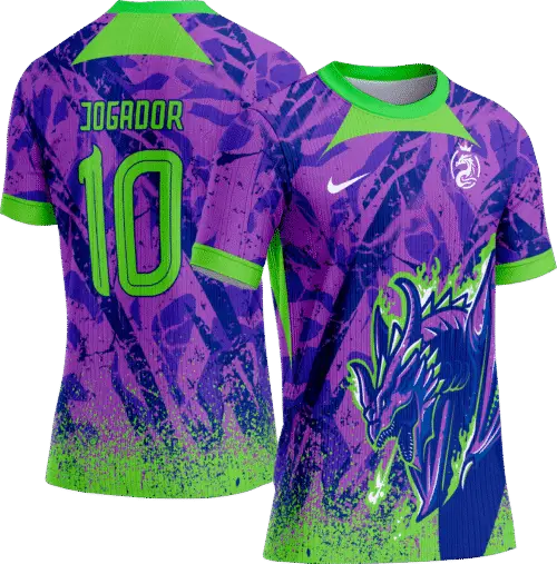Arte Vetor Camisa Interclasse 498 Dragão