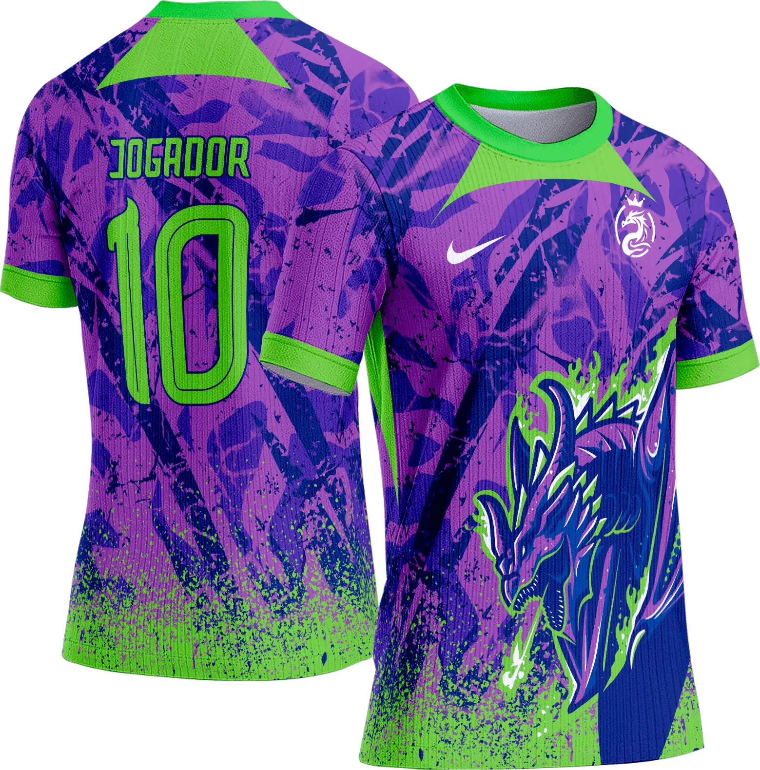 Arte Vetor Camisa Interclasse 498 Dragão