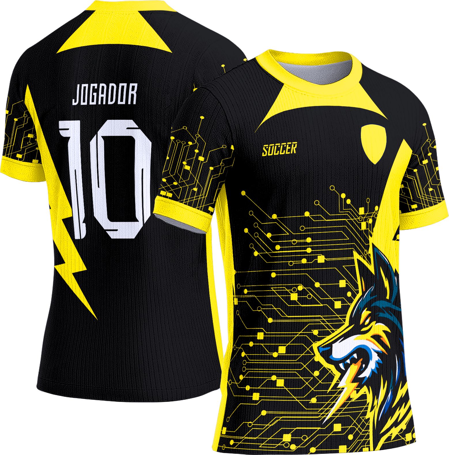 Arte Vetor Camisa Interclasse 503 Lobo