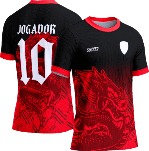 Arte Vetor Camisa Interclasse 527 Dragão