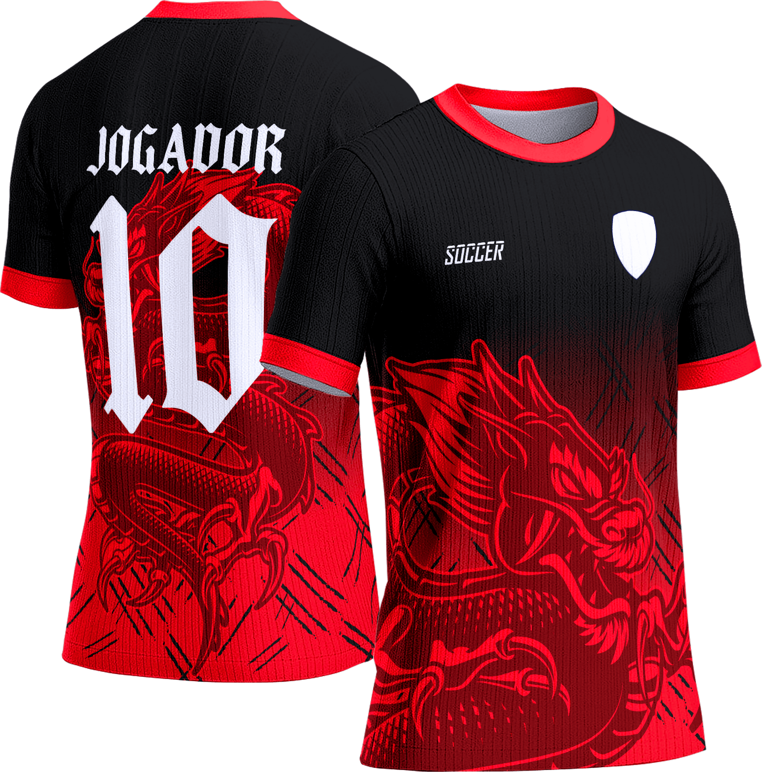 Arte Vetor Camisa Interclasse 527 Dragão