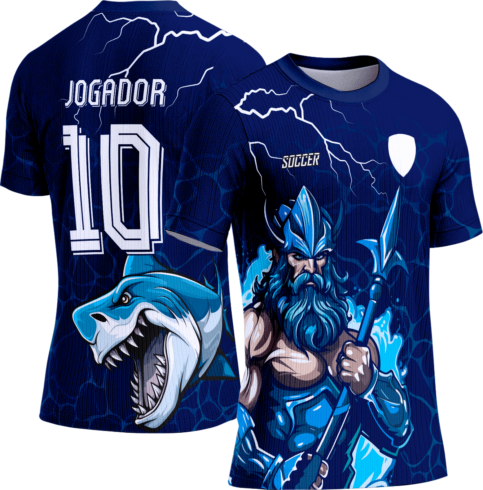 Arte Vetor Camisa Interclasse 532 Poseidon