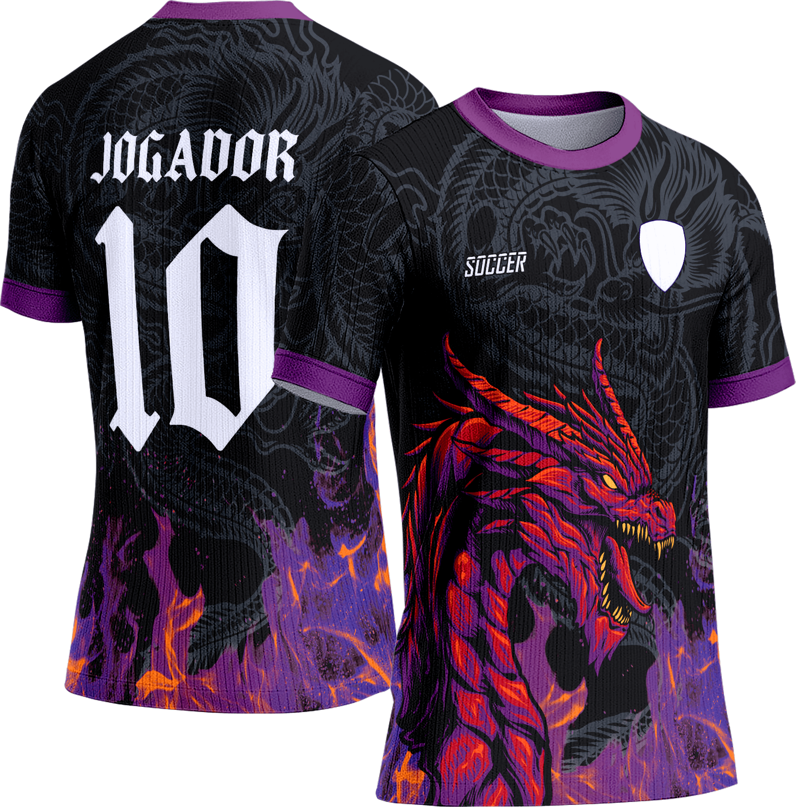 Arte Vetor Camisa Interclasse 533 Dragão