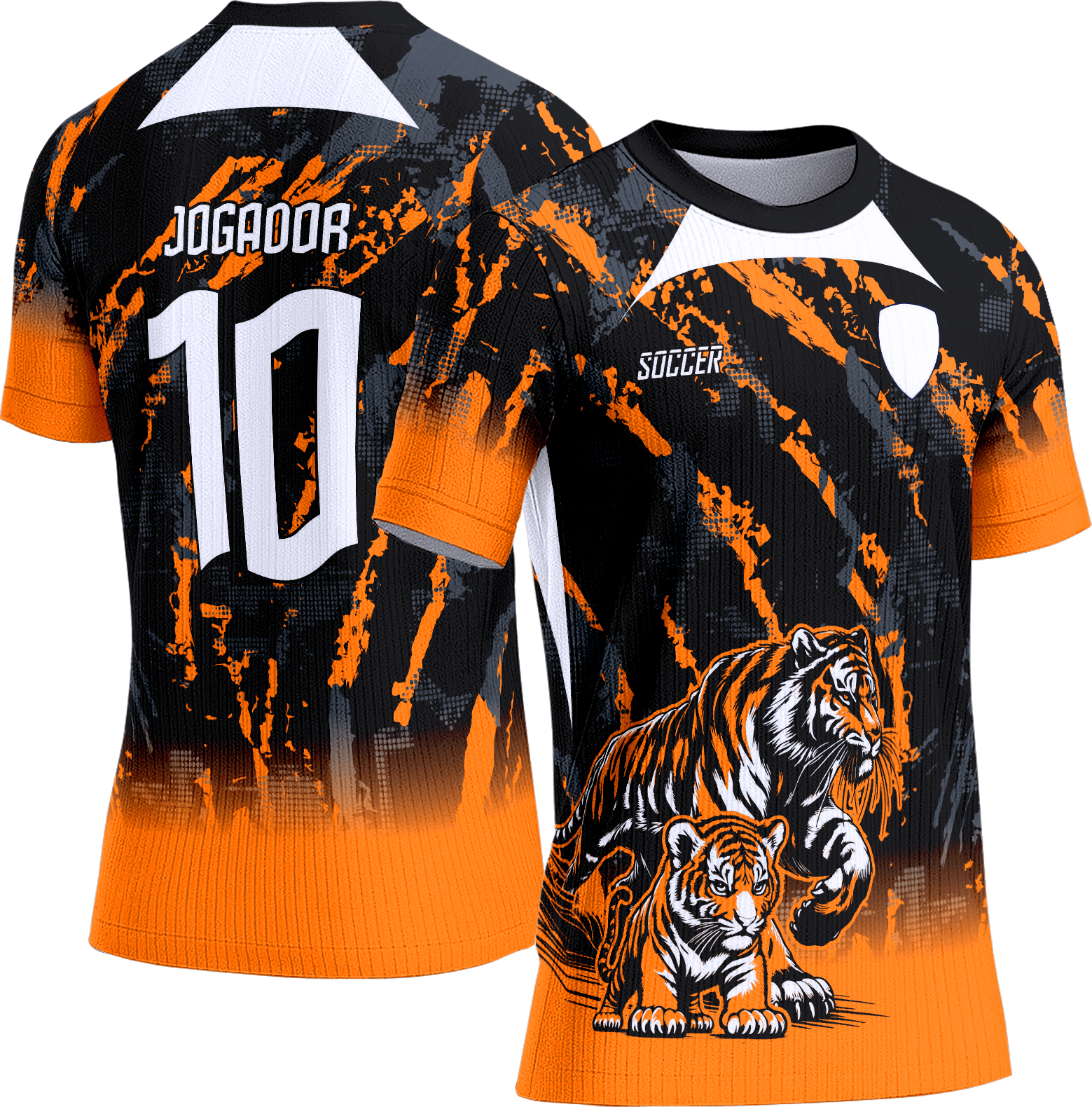 Arte Vetor Camisa Interclasse 539 Tigre