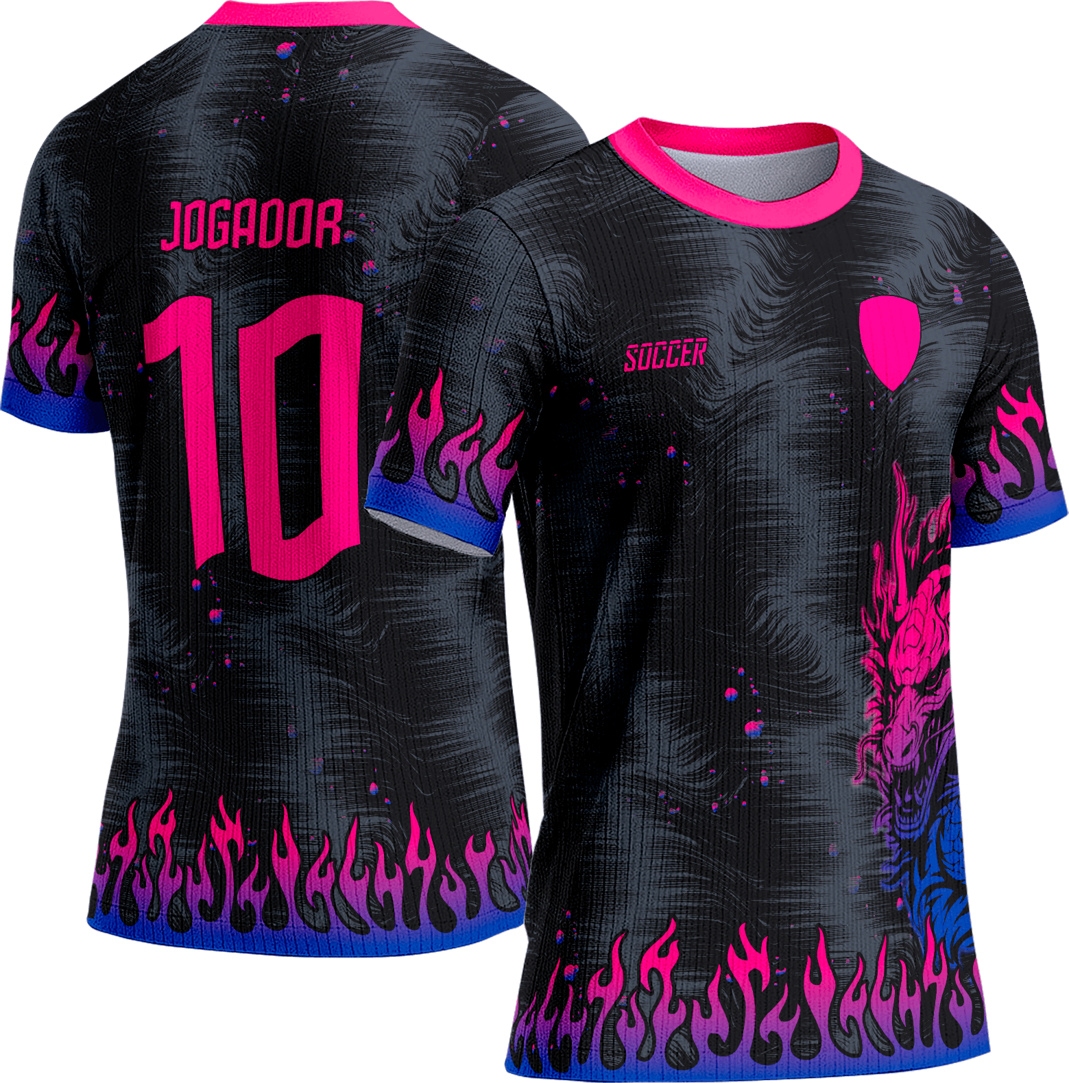 Arte Vetor Camisa Interclasse 546 Dragão