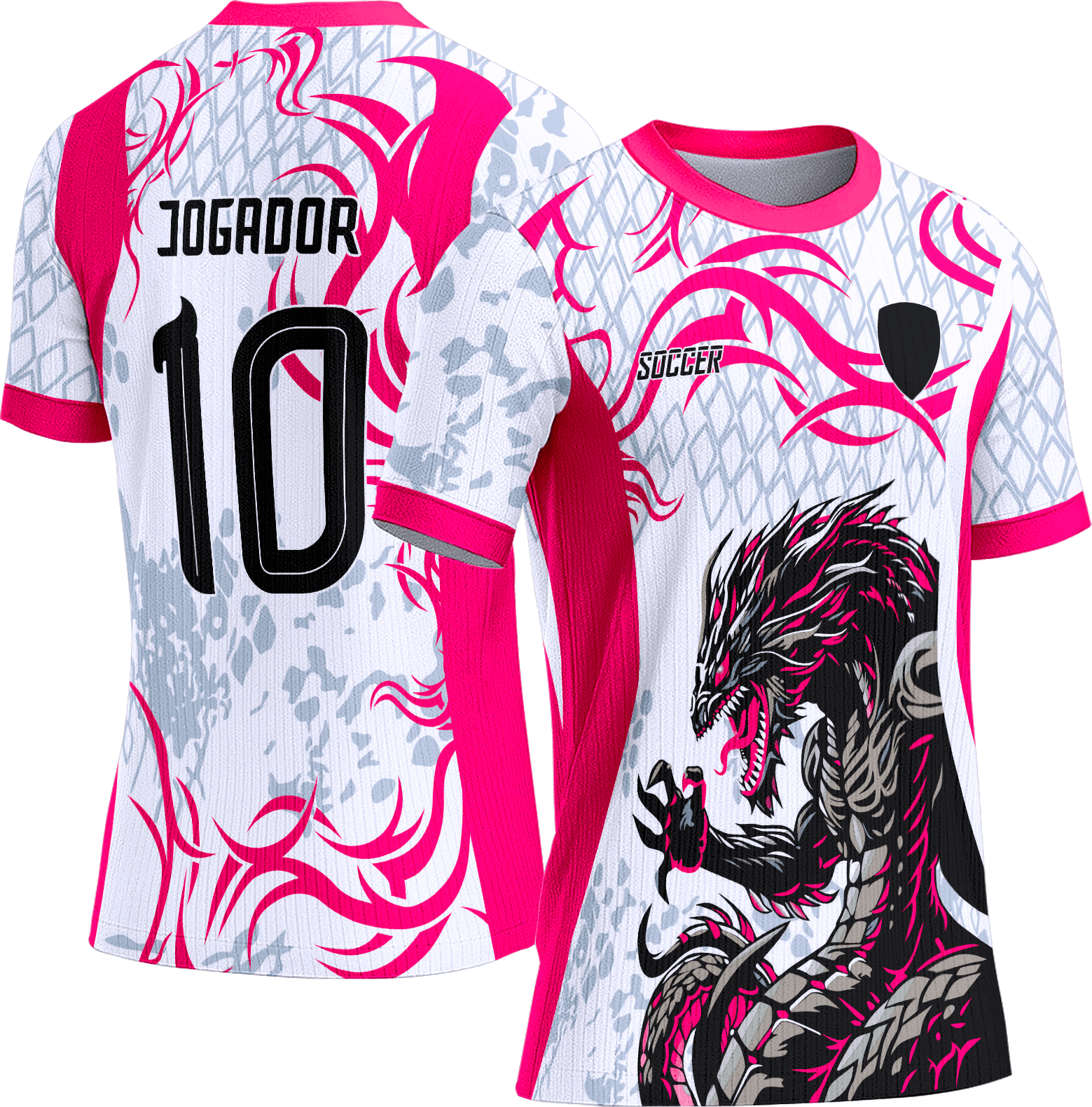 Arte Vetor Camisa Interclasse 547 Dragão