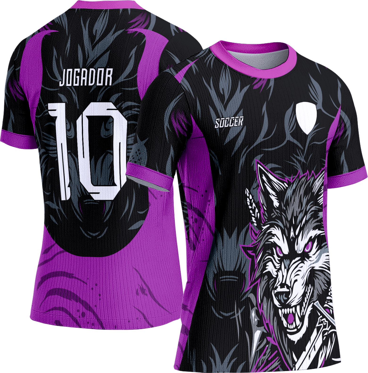 Arte Vetor Camisa Interclasse 549 Lobo