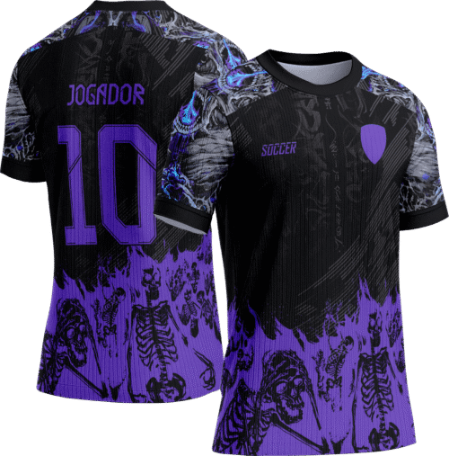 Arte Vetor Camisa Interclasse 554 Esqueleto