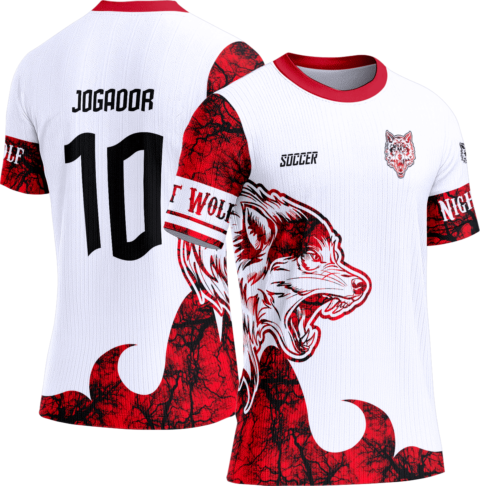 Arte Vetor Camisa Interclasse 557 Lobo