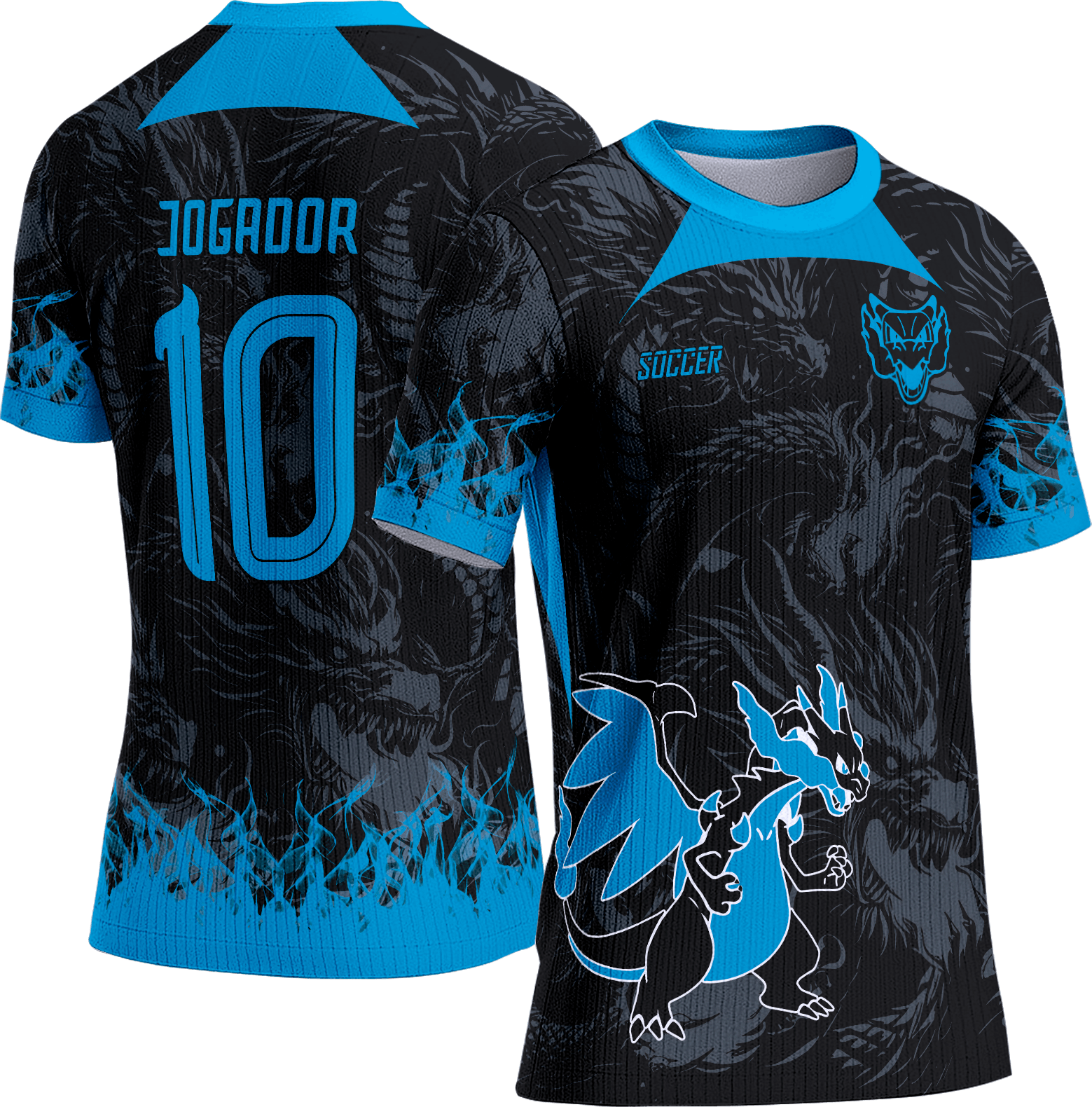 Arte Vetor Camisa Interclasse 558 Pokemon