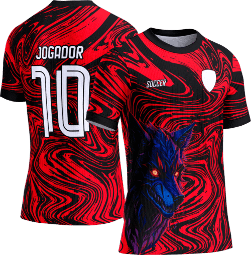 Arte Vetor Camisa Interclasse 568 Lobo