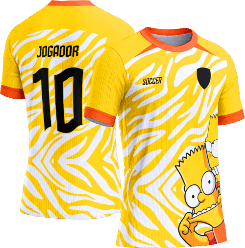 Arte Vetor Camisa Interclasse 580 Bart Simpson