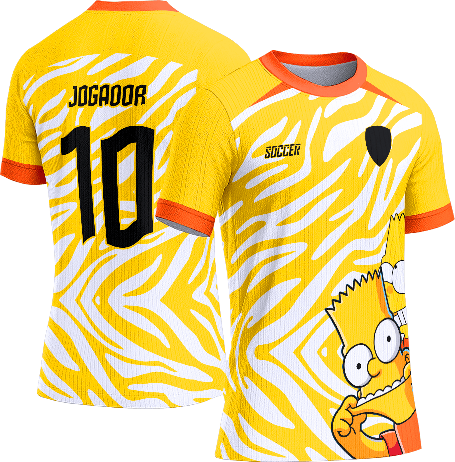 Arte Vetor Camisa Interclasse 580 Bart Simpson