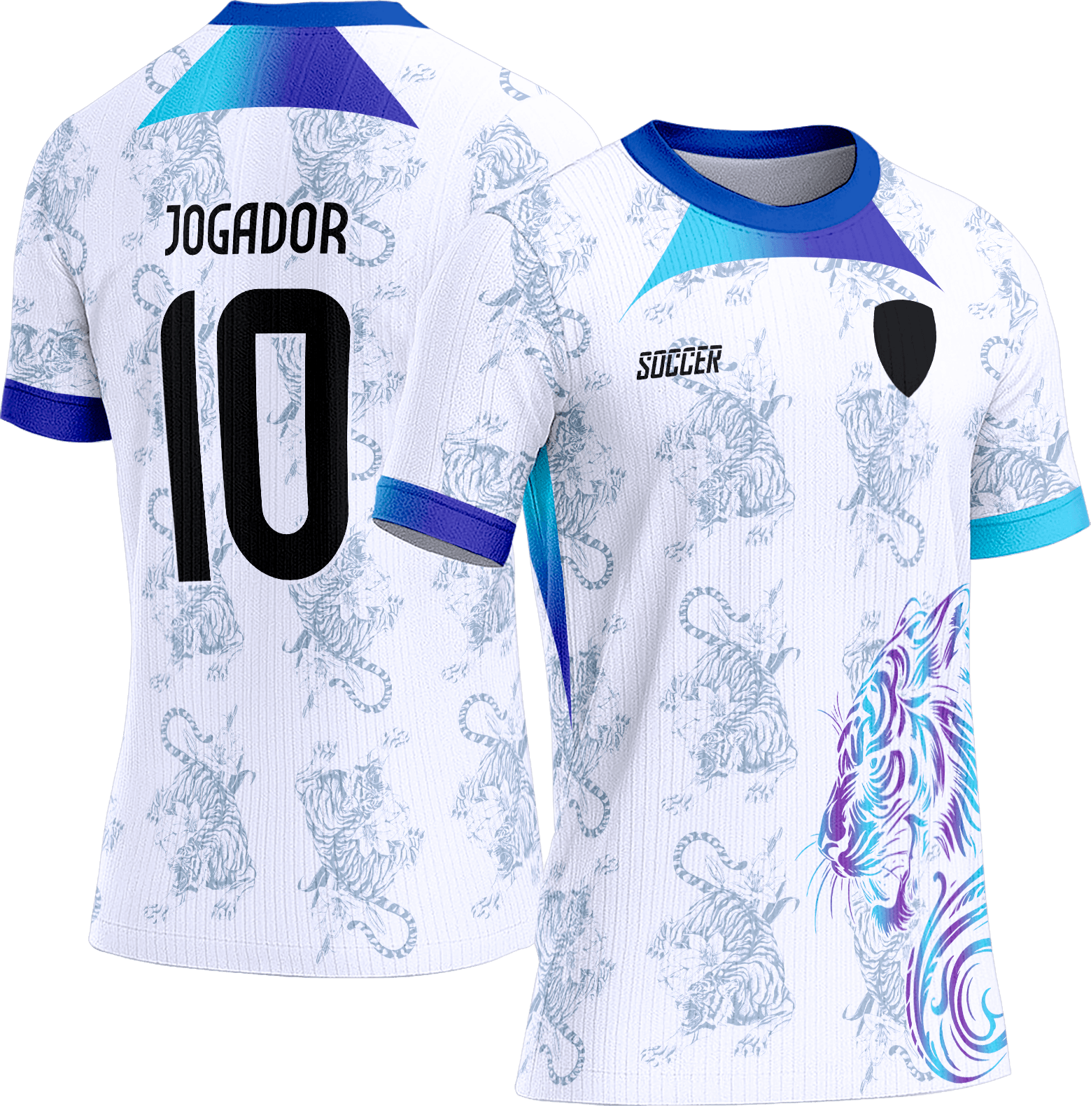 Arte Vetor Camisa Interclasse 588 Tigre