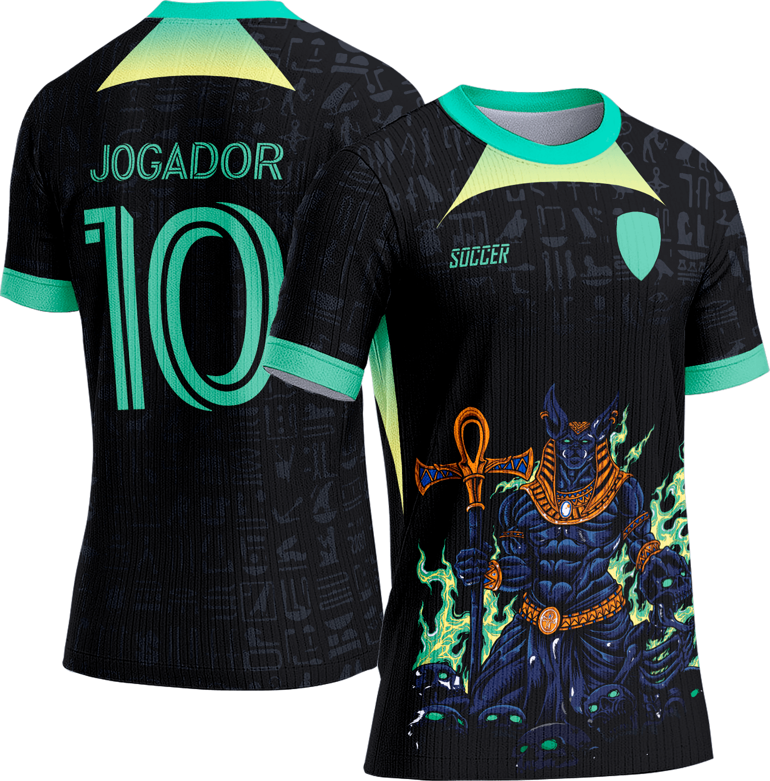 Arte Vetor Camisa Interclasse 600 Anubis