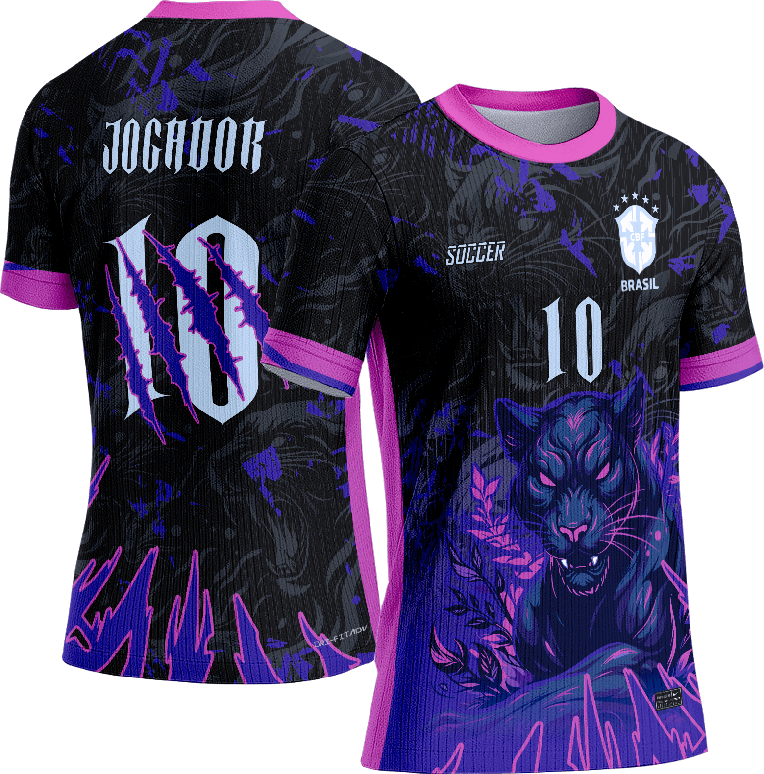 Arte Vetor Camisa Interclasse 611 Pantera