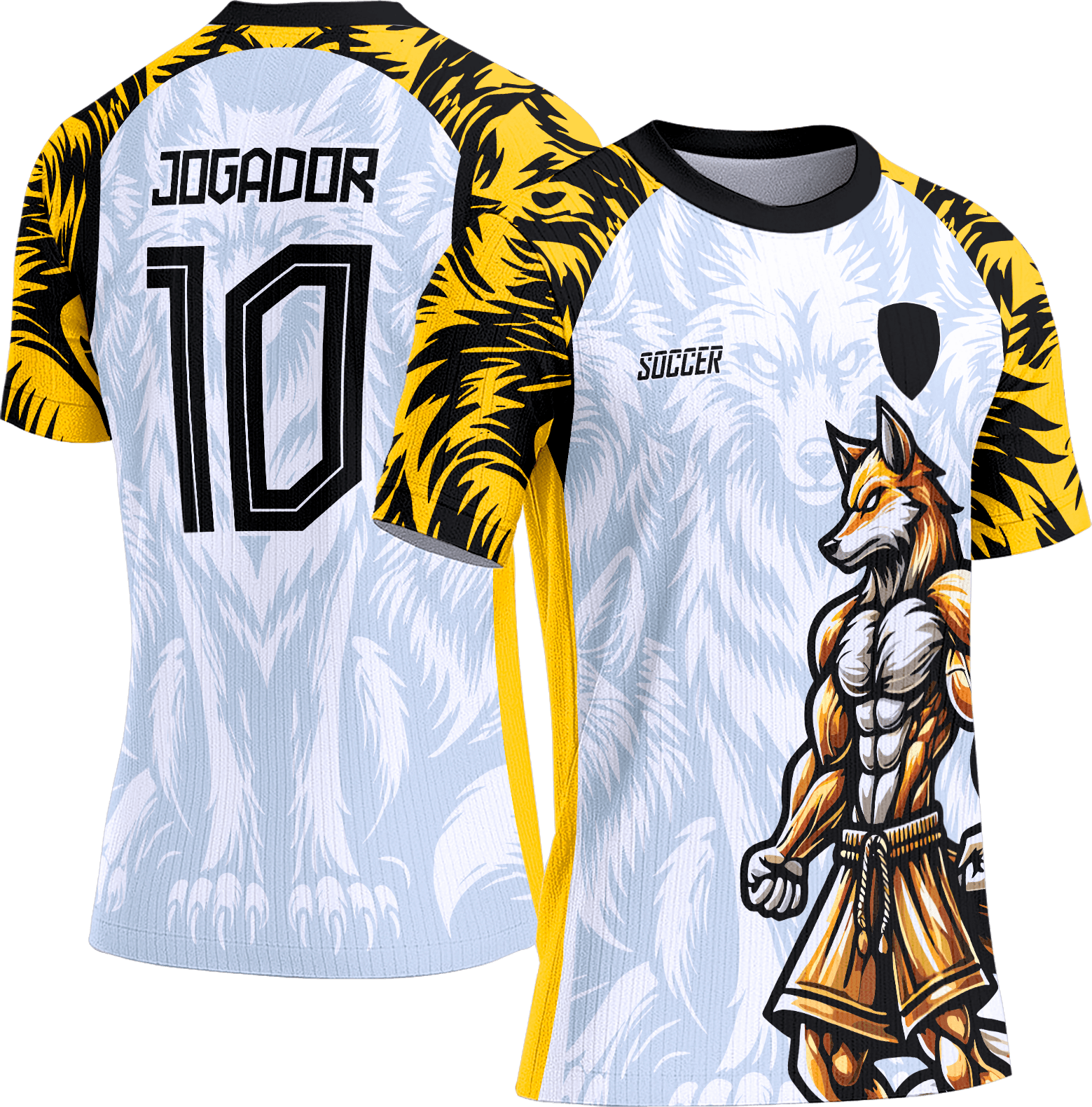 Arte Vetor Camisa Interclasse 646 Raposa