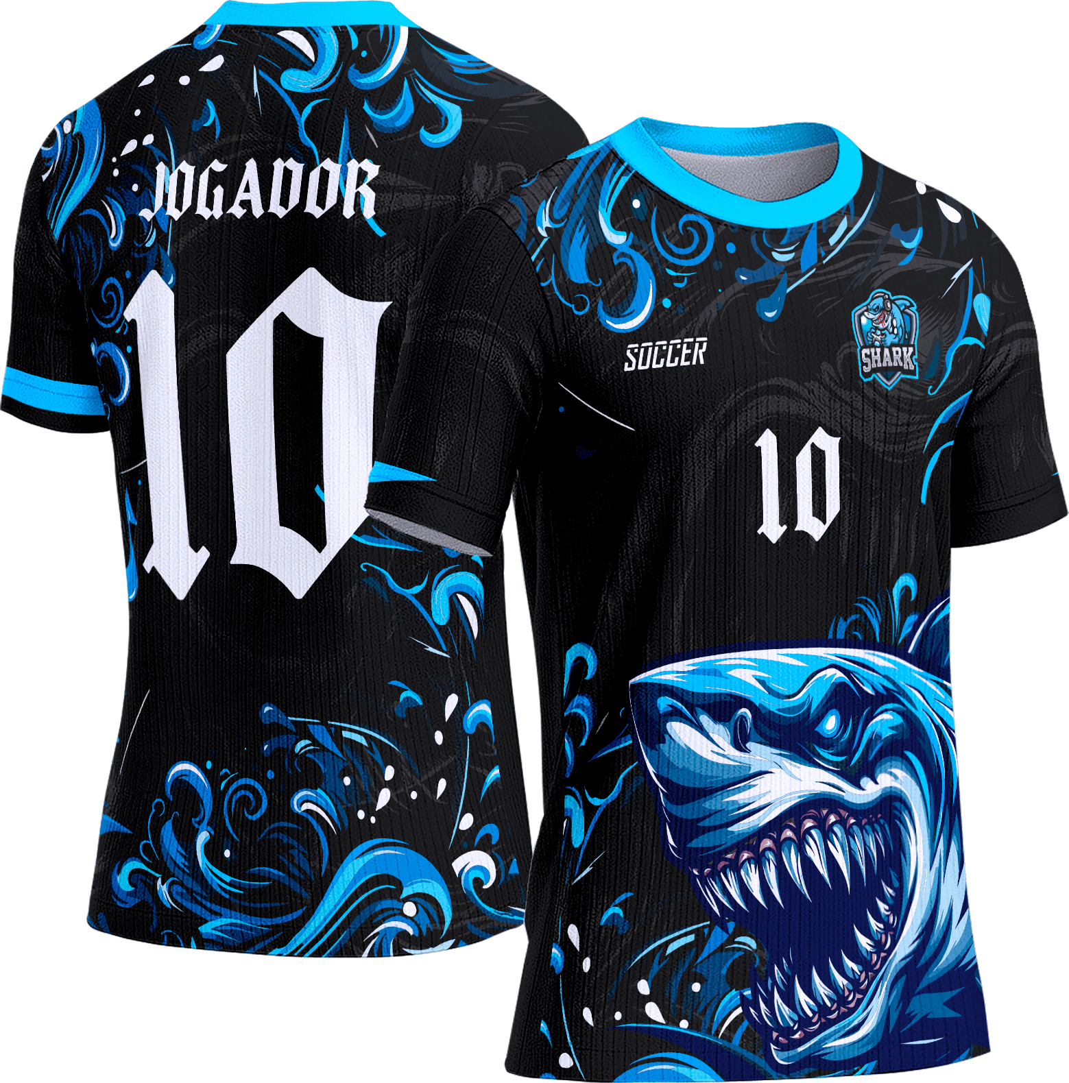 Arte Vetor Camisa Interclasse 649 Tubarão