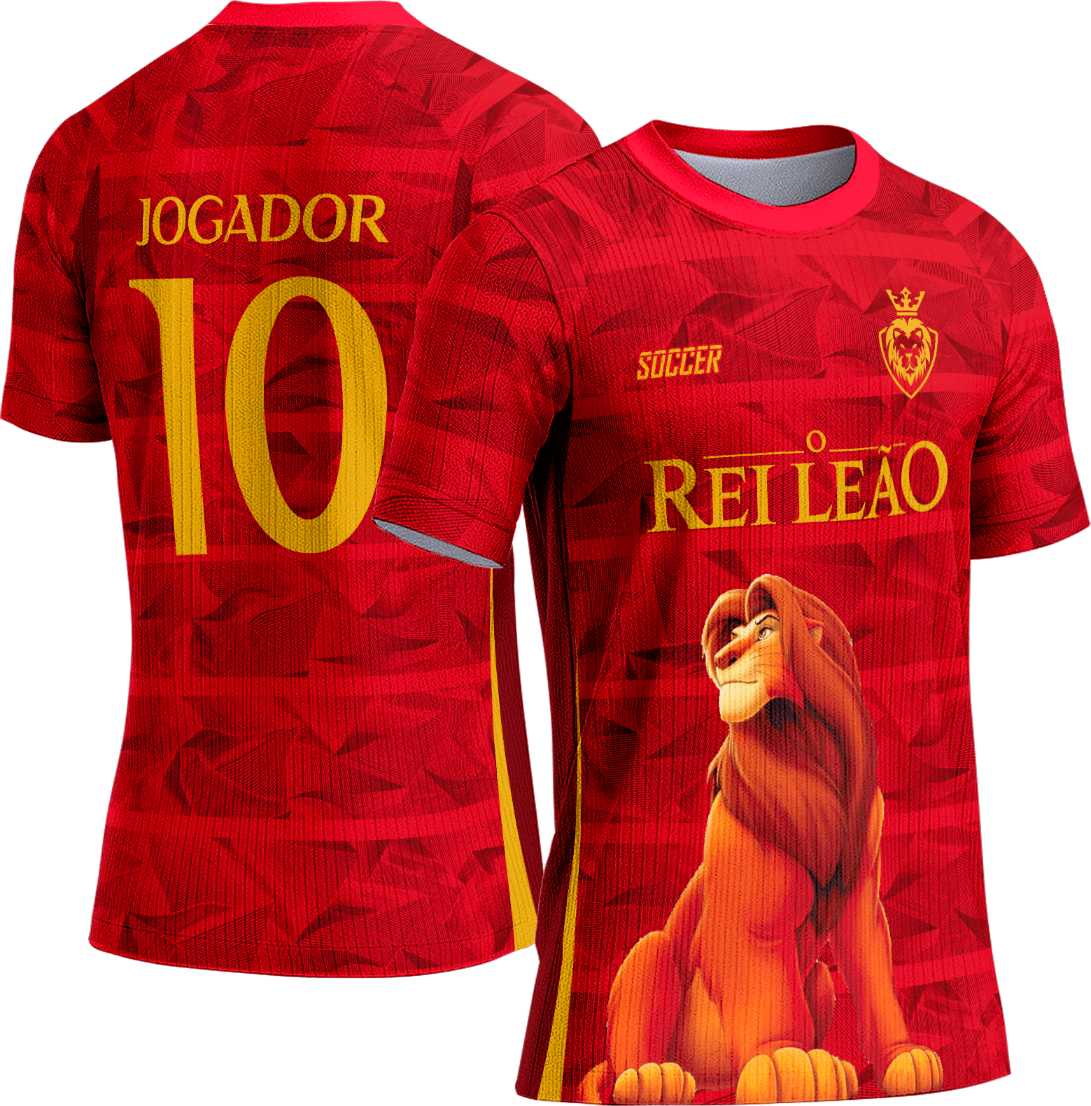 Arte Vetor Camisa Interclasse 725 O Rei Leão