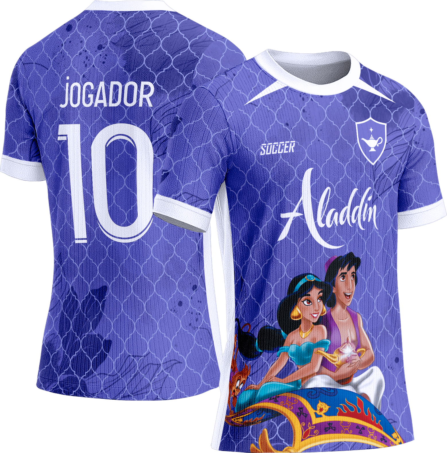 Arte Vetor Camisa Interclasse 729 Aladdin