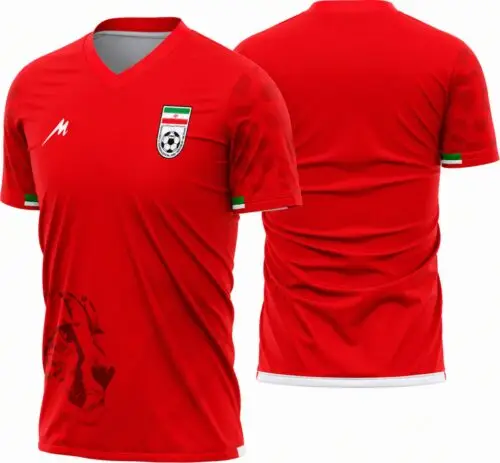 Arte Vetor Camisa Irã Reserva 2026-28