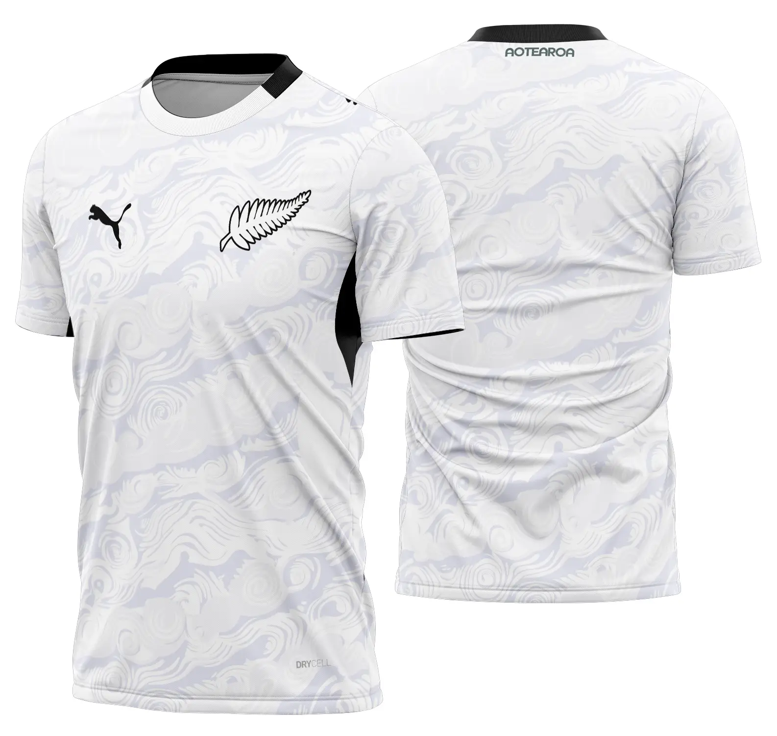 Arte Vetor Camisa Nova Zelanda Home 2026