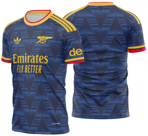 Arte Vetor Camisa Arsenal Away 2026-2027
