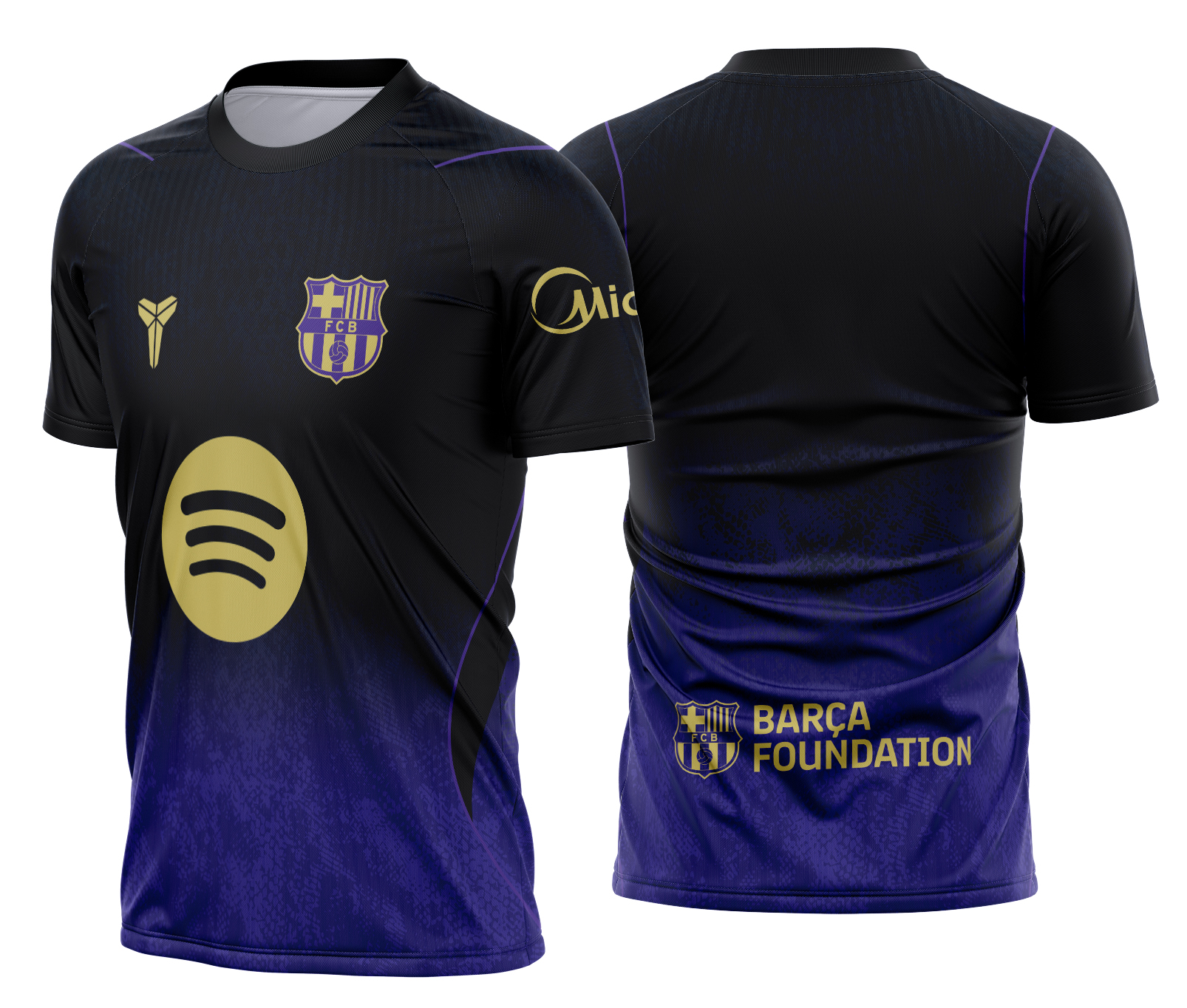 Arte Vetor Camisa Barcelona Away 2026-2027