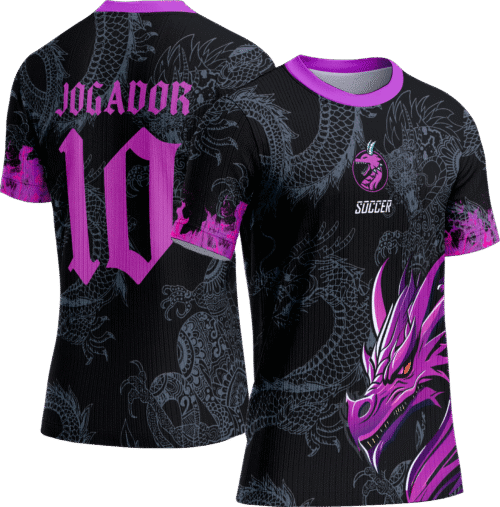 Arte Vetor Camisa Interclasse 401 Dragão
