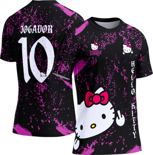 Arte Vetor Camisa Interclasse 402 Hello Kitty