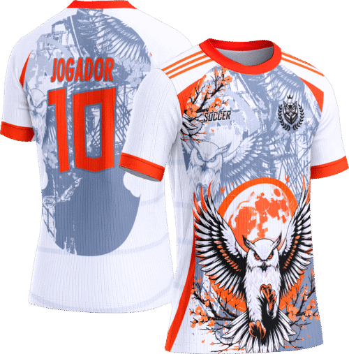 Arte Vetor Camisa Interclasse 454 Coruja