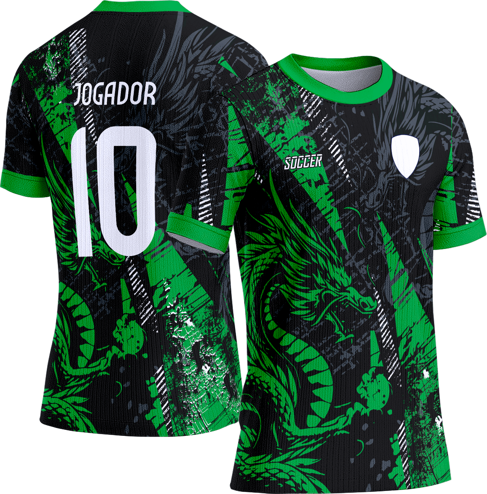 Arte Vetor Camisa Interclasse 472 Dragão