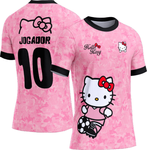 Arte Vetor Camisa Interclasse 622 Hello Kitty